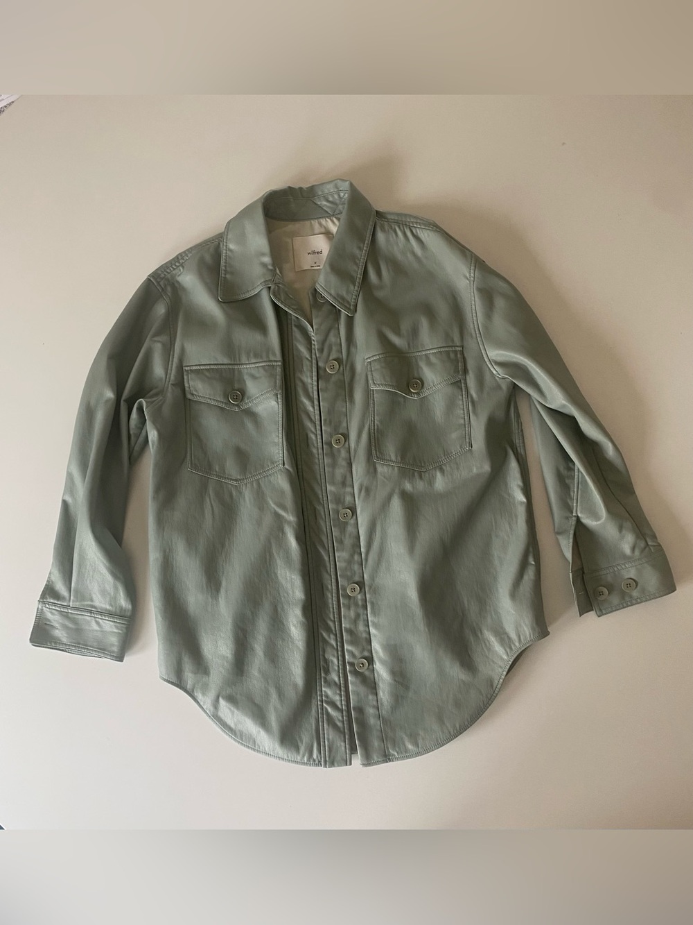 Wilfred Ganna Vegan Shirt Jacket
